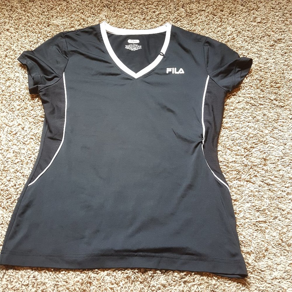 Black & White Athletic Shirt